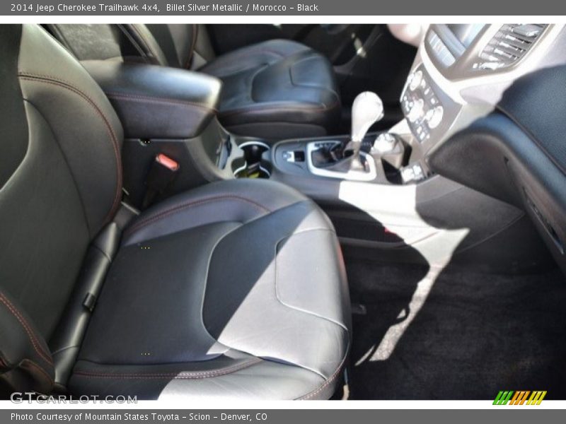 Billet Silver Metallic / Morocco - Black 2014 Jeep Cherokee Trailhawk 4x4