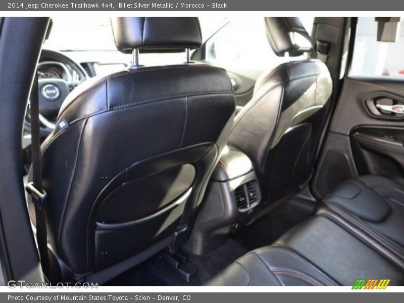 Billet Silver Metallic / Morocco - Black 2014 Jeep Cherokee Trailhawk 4x4
