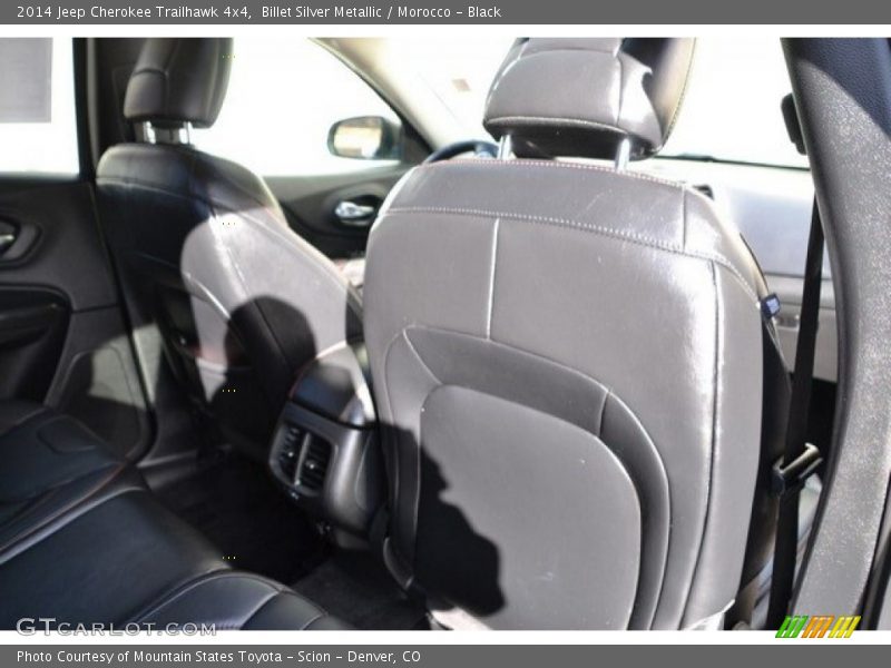 Billet Silver Metallic / Morocco - Black 2014 Jeep Cherokee Trailhawk 4x4