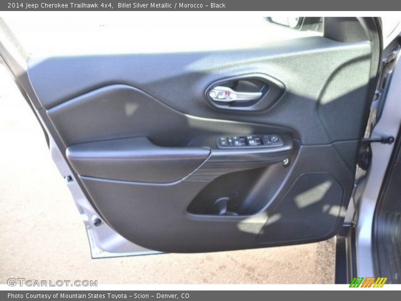 Billet Silver Metallic / Morocco - Black 2014 Jeep Cherokee Trailhawk 4x4