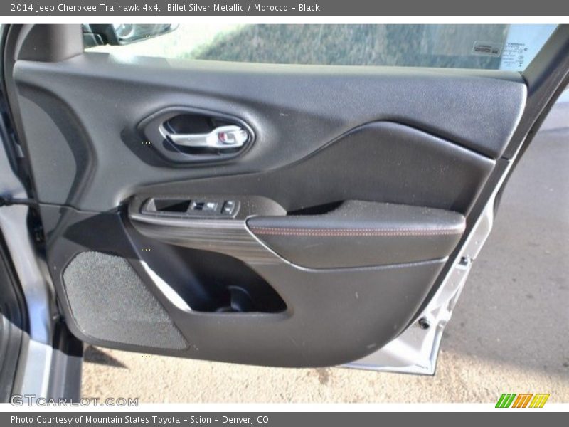 Billet Silver Metallic / Morocco - Black 2014 Jeep Cherokee Trailhawk 4x4