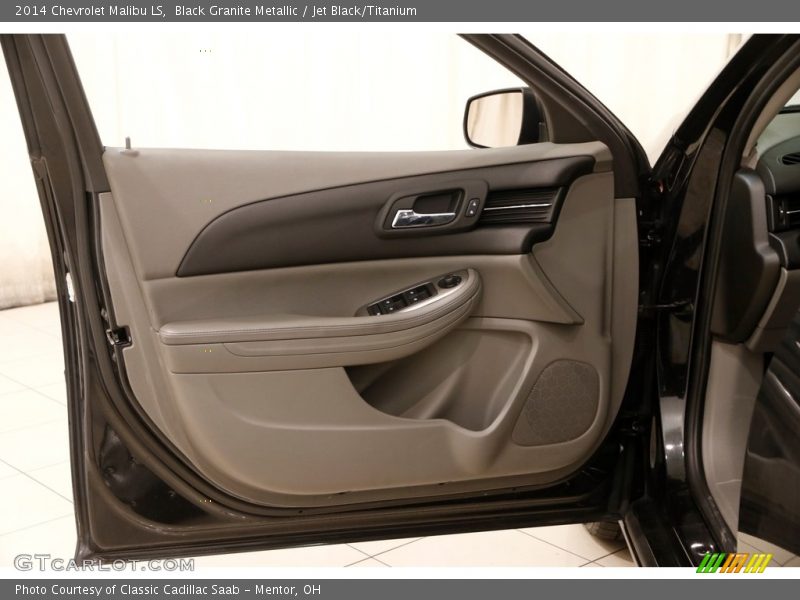 Black Granite Metallic / Jet Black/Titanium 2014 Chevrolet Malibu LS
