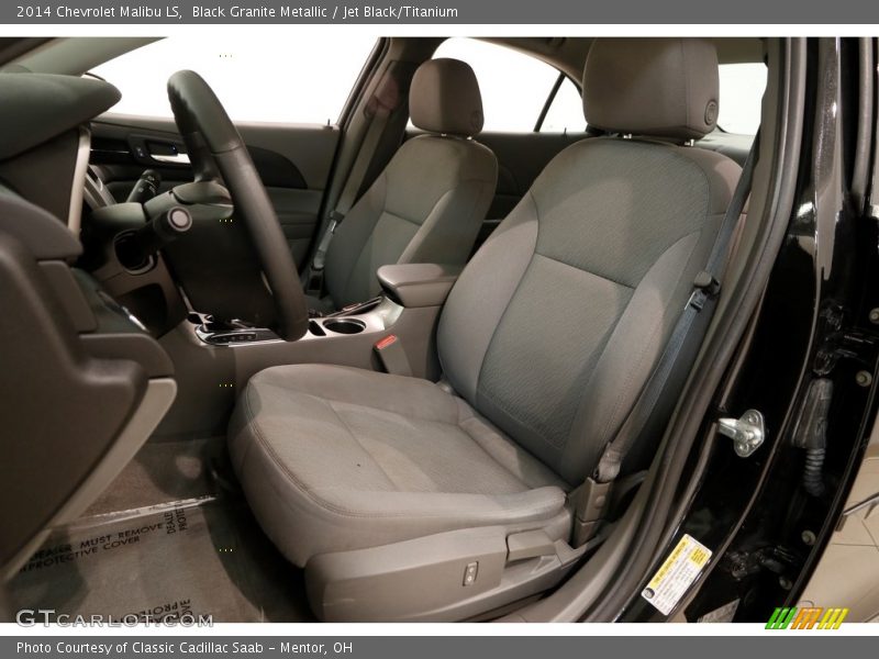 Black Granite Metallic / Jet Black/Titanium 2014 Chevrolet Malibu LS