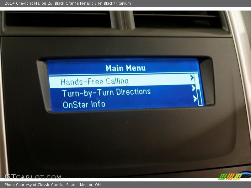 Black Granite Metallic / Jet Black/Titanium 2014 Chevrolet Malibu LS