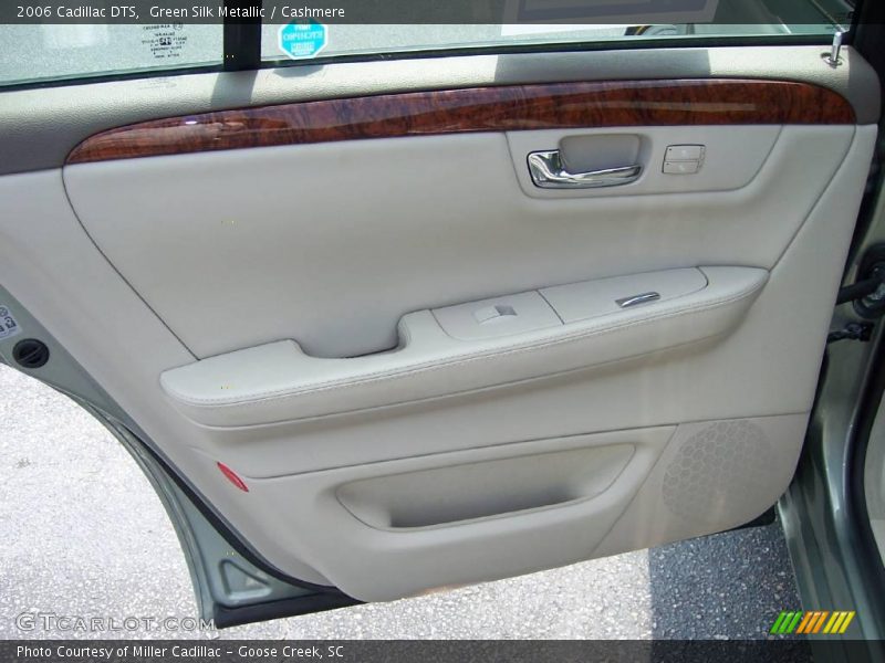 Green Silk Metallic / Cashmere 2006 Cadillac DTS