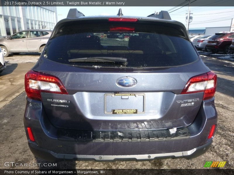 Twilight Blue Metallic / Warm Ivory 2017 Subaru Outback 2.5i Limited