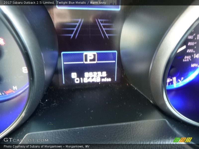 Twilight Blue Metallic / Warm Ivory 2017 Subaru Outback 2.5i Limited