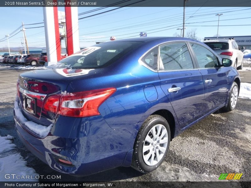 Deep Blue Pearl / Charcoal 2018 Nissan Sentra S