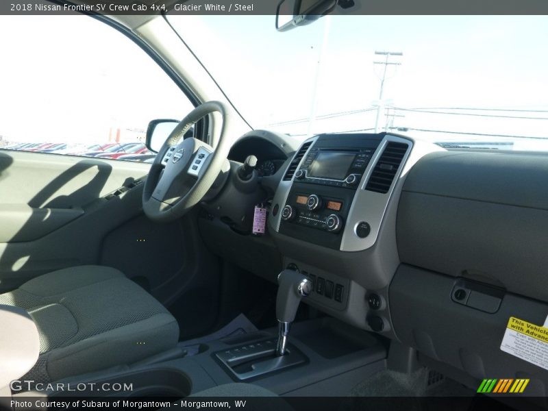 Glacier White / Steel 2018 Nissan Frontier SV Crew Cab 4x4