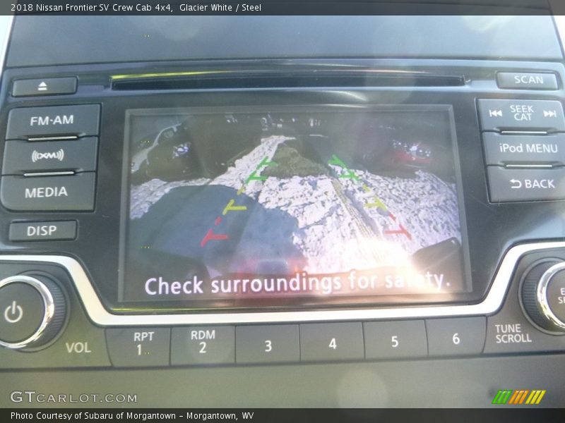 Glacier White / Steel 2018 Nissan Frontier SV Crew Cab 4x4