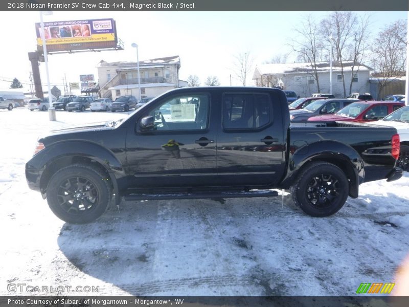 Magnetic Black / Steel 2018 Nissan Frontier SV Crew Cab 4x4