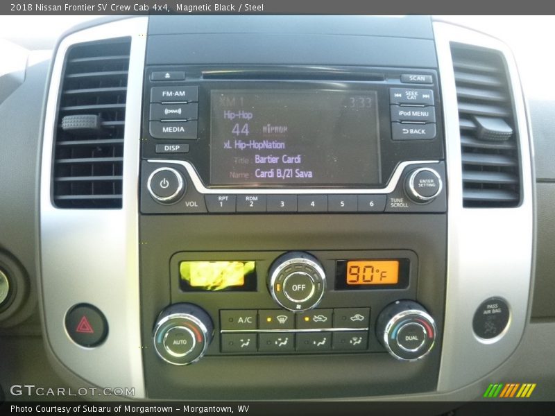 Magnetic Black / Steel 2018 Nissan Frontier SV Crew Cab 4x4