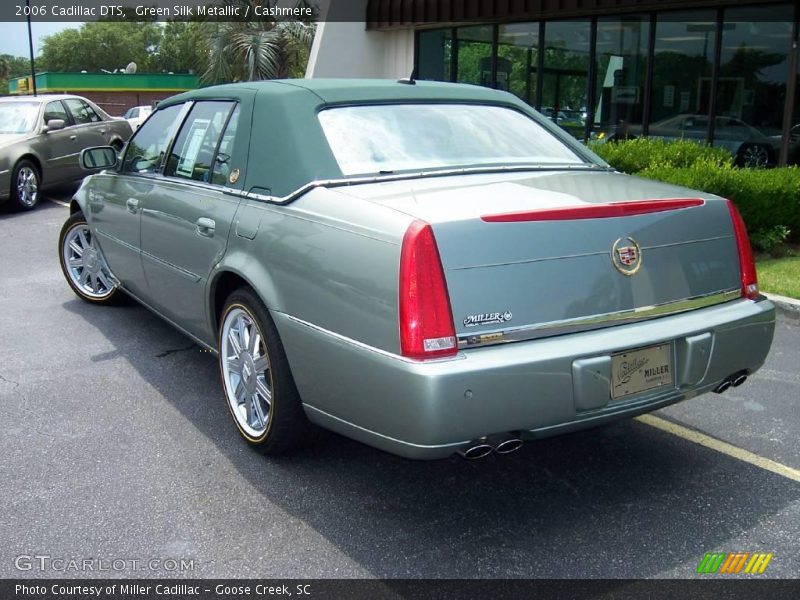Green Silk Metallic / Cashmere 2006 Cadillac DTS