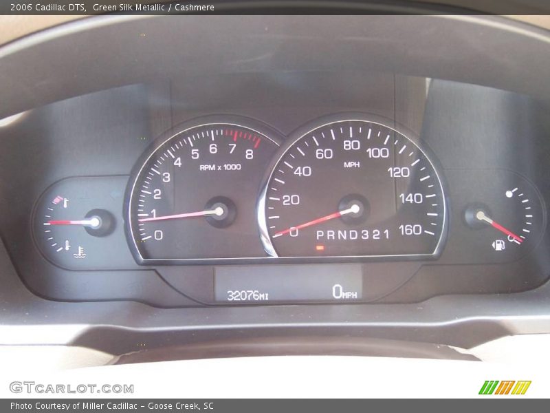 Green Silk Metallic / Cashmere 2006 Cadillac DTS