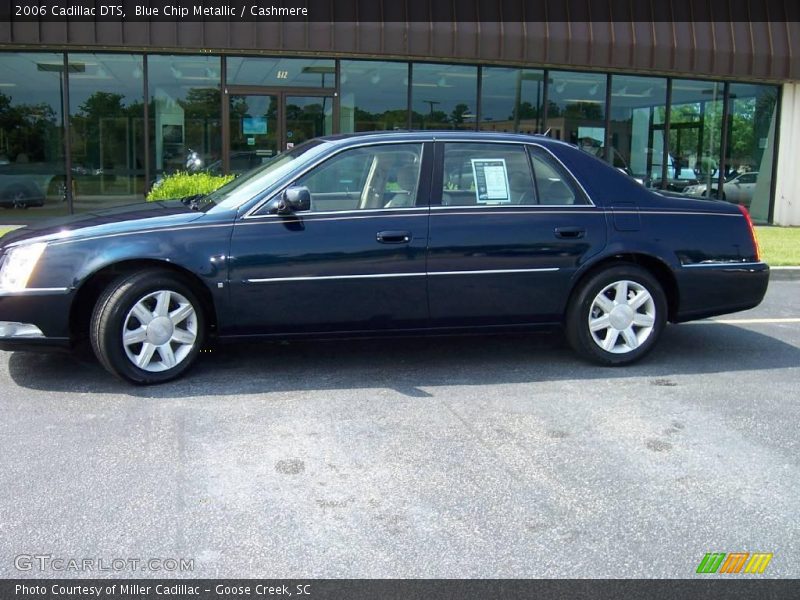 Blue Chip Metallic / Cashmere 2006 Cadillac DTS