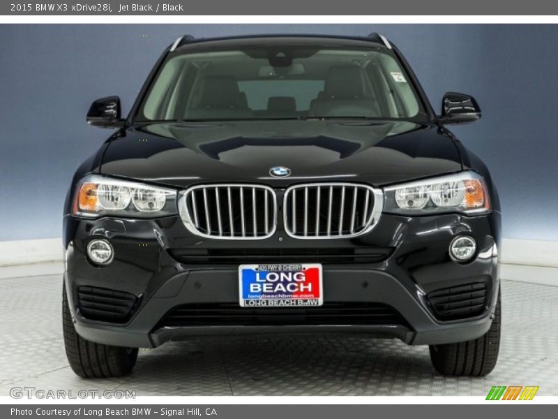 Jet Black / Black 2015 BMW X3 xDrive28i