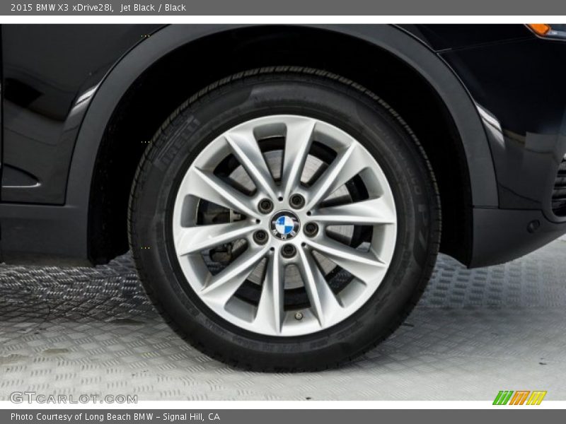 Jet Black / Black 2015 BMW X3 xDrive28i