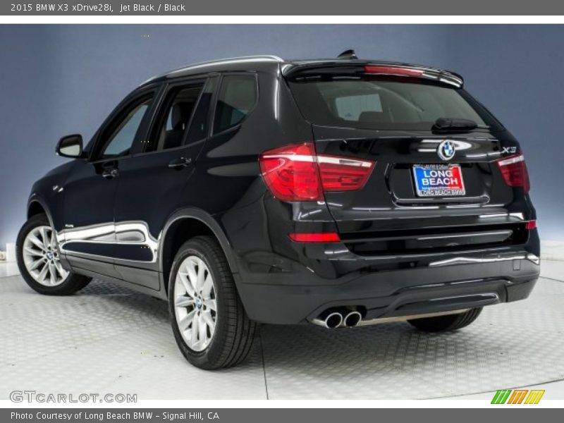 Jet Black / Black 2015 BMW X3 xDrive28i