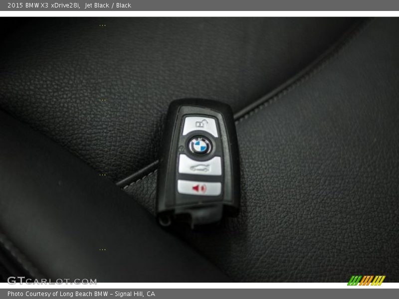 Jet Black / Black 2015 BMW X3 xDrive28i