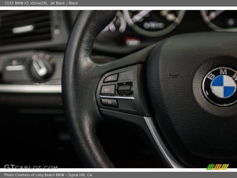 Jet Black / Black 2015 BMW X3 xDrive28i