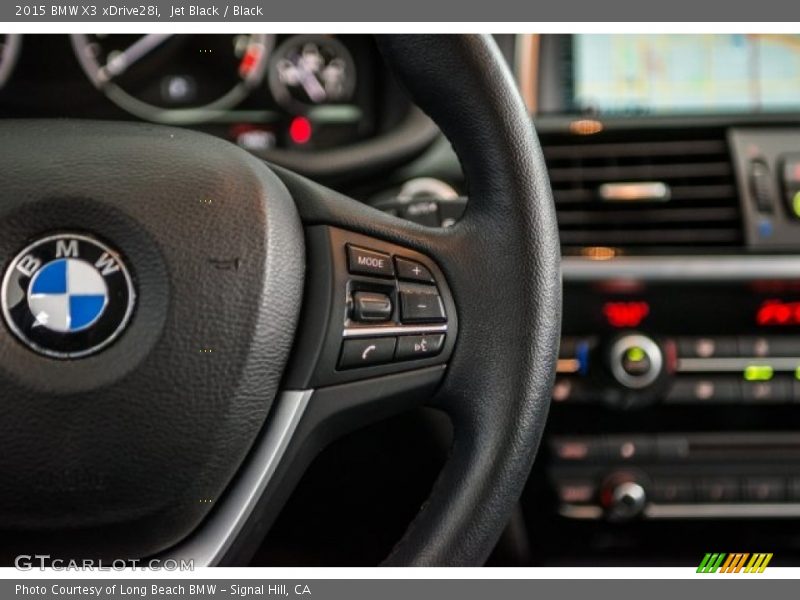 Jet Black / Black 2015 BMW X3 xDrive28i