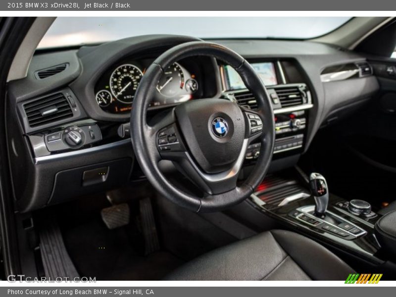 Jet Black / Black 2015 BMW X3 xDrive28i