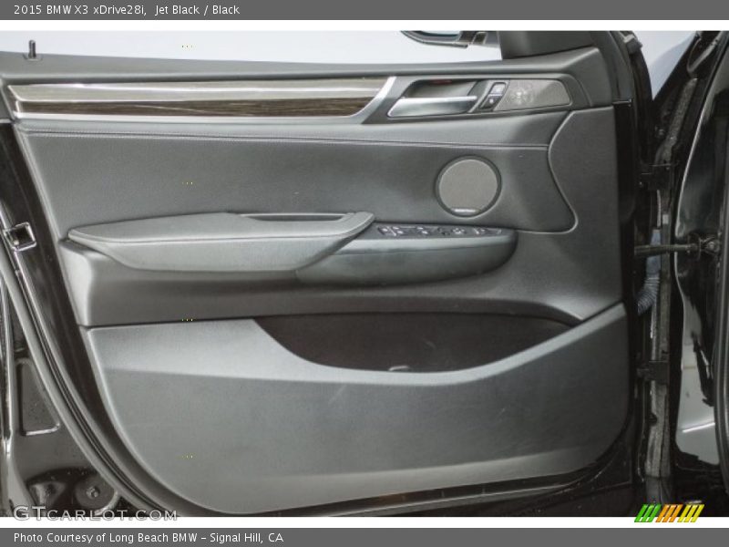 Jet Black / Black 2015 BMW X3 xDrive28i