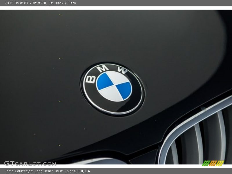 Jet Black / Black 2015 BMW X3 xDrive28i