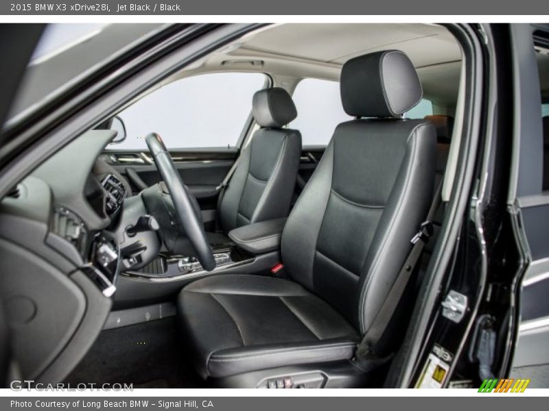 Jet Black / Black 2015 BMW X3 xDrive28i