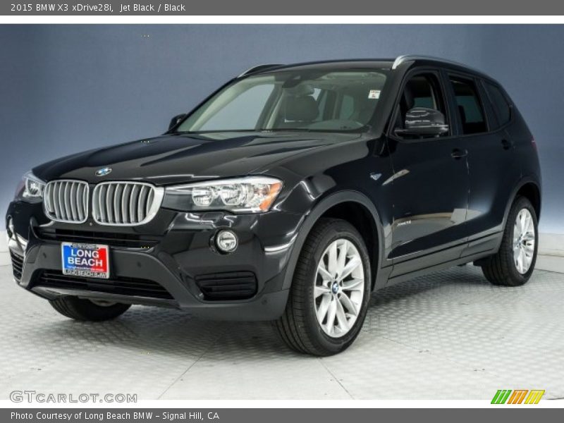 Jet Black / Black 2015 BMW X3 xDrive28i