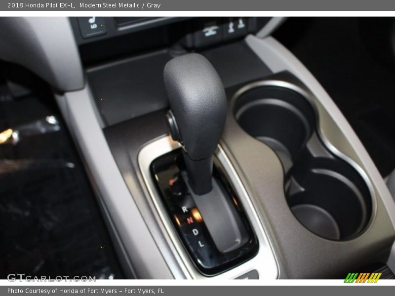 Modern Steel Metallic / Gray 2018 Honda Pilot EX-L