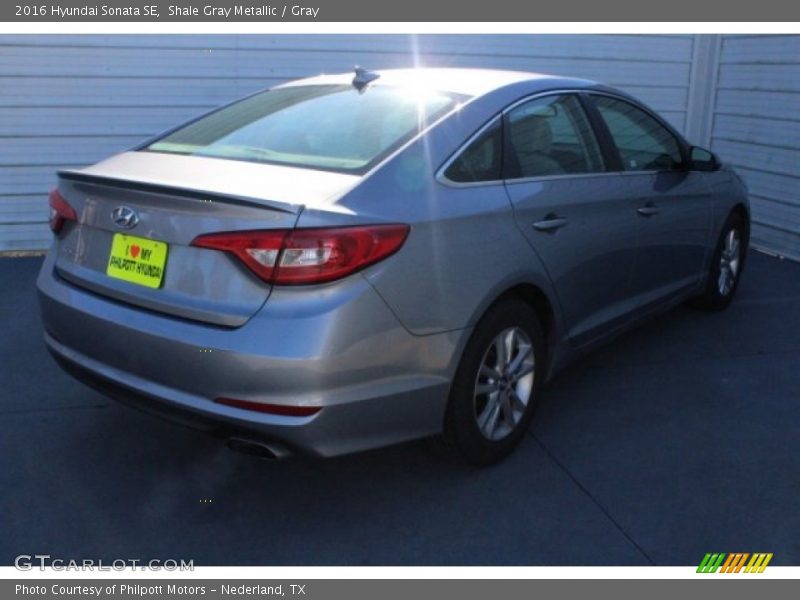 Shale Gray Metallic / Gray 2016 Hyundai Sonata SE