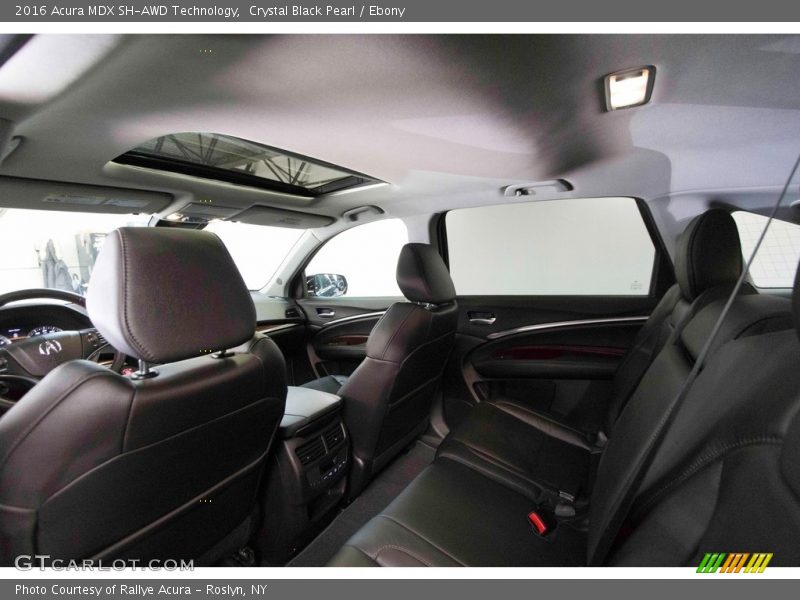 Crystal Black Pearl / Ebony 2016 Acura MDX SH-AWD Technology