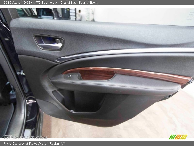 Crystal Black Pearl / Ebony 2016 Acura MDX SH-AWD Technology