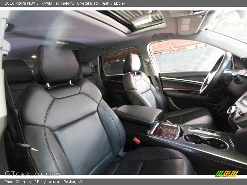 Crystal Black Pearl / Ebony 2016 Acura MDX SH-AWD Technology