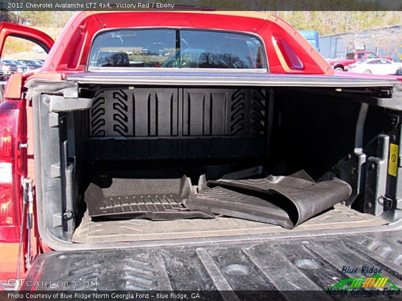 Victory Red / Ebony 2012 Chevrolet Avalanche LTZ 4x4