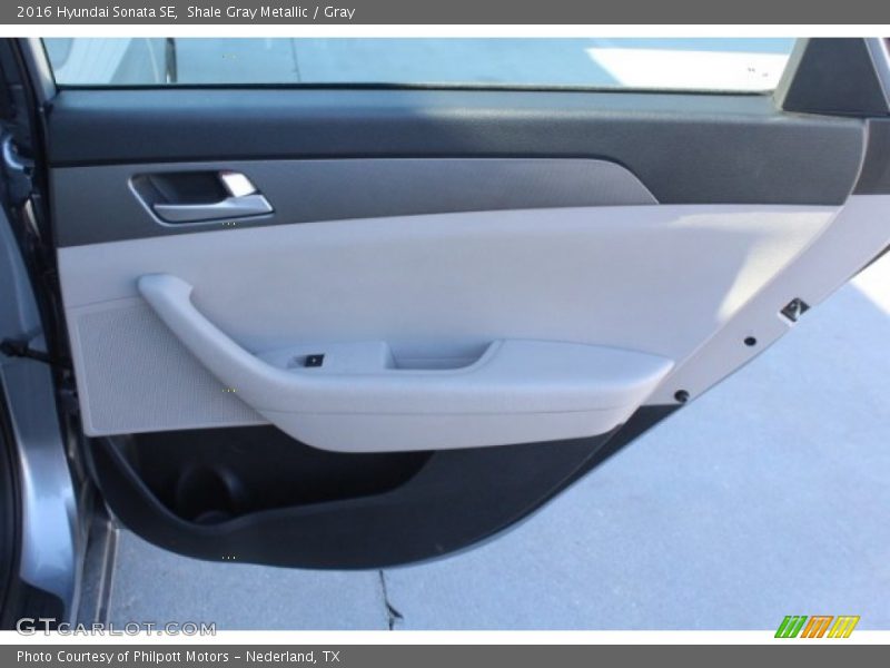 Shale Gray Metallic / Gray 2016 Hyundai Sonata SE
