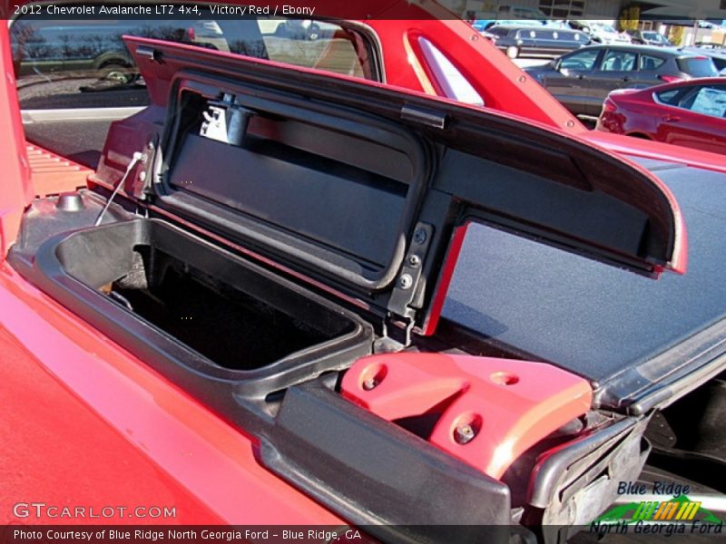 Victory Red / Ebony 2012 Chevrolet Avalanche LTZ 4x4