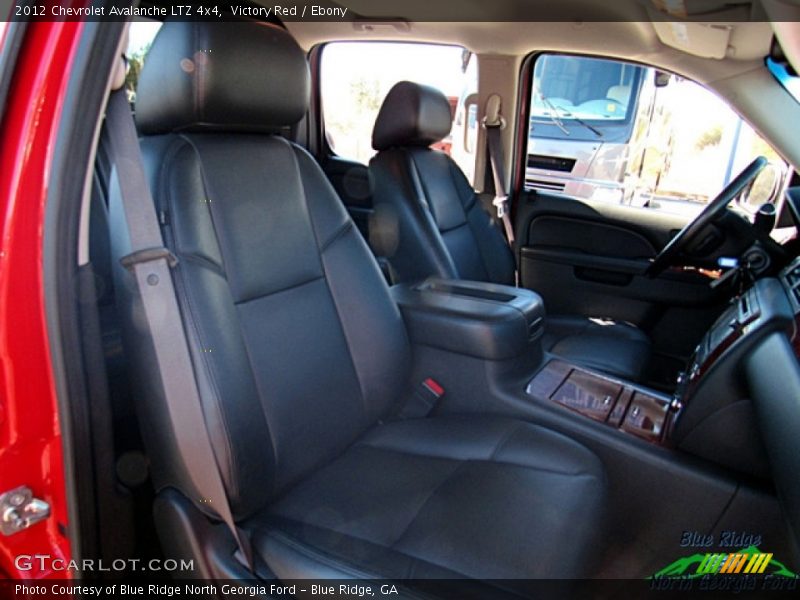 Victory Red / Ebony 2012 Chevrolet Avalanche LTZ 4x4