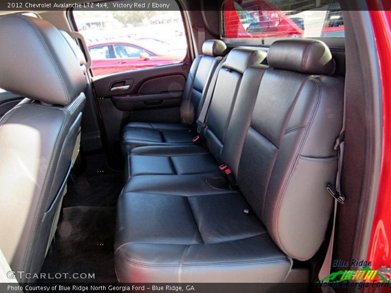 Victory Red / Ebony 2012 Chevrolet Avalanche LTZ 4x4