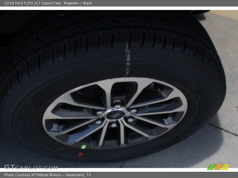 Magnetic / Black 2018 Ford F150 XLT SuperCrew