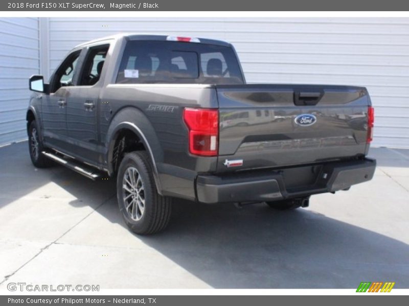 Magnetic / Black 2018 Ford F150 XLT SuperCrew