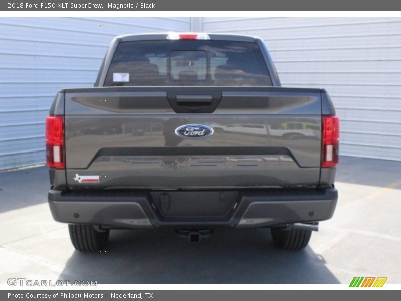 Magnetic / Black 2018 Ford F150 XLT SuperCrew