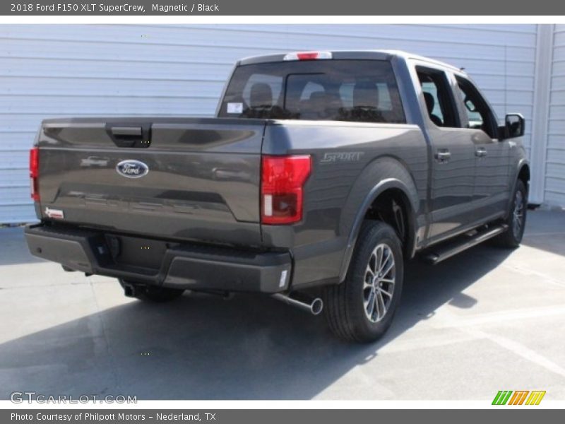 Magnetic / Black 2018 Ford F150 XLT SuperCrew