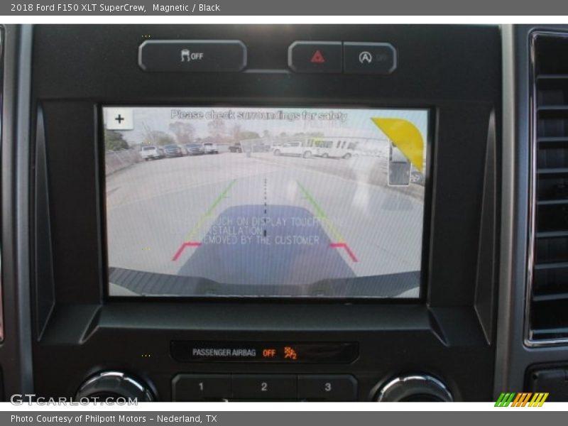 Magnetic / Black 2018 Ford F150 XLT SuperCrew