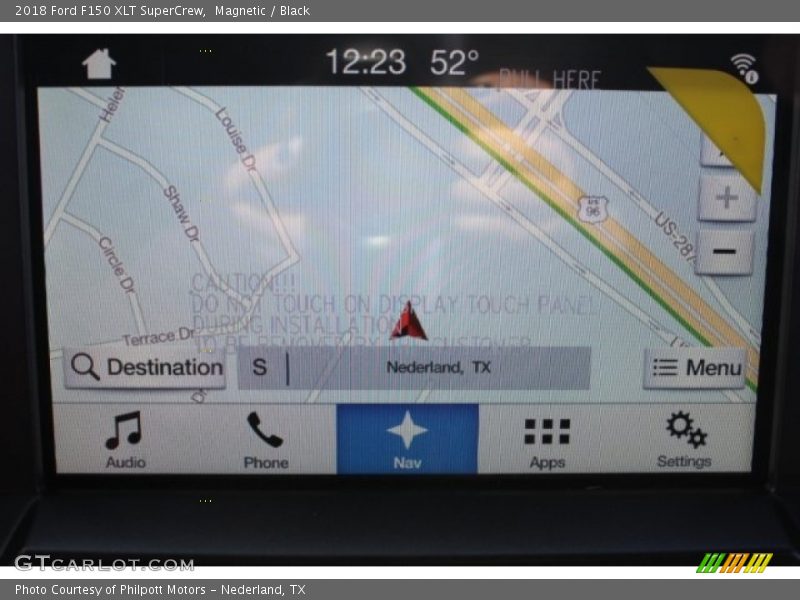 Magnetic / Black 2018 Ford F150 XLT SuperCrew