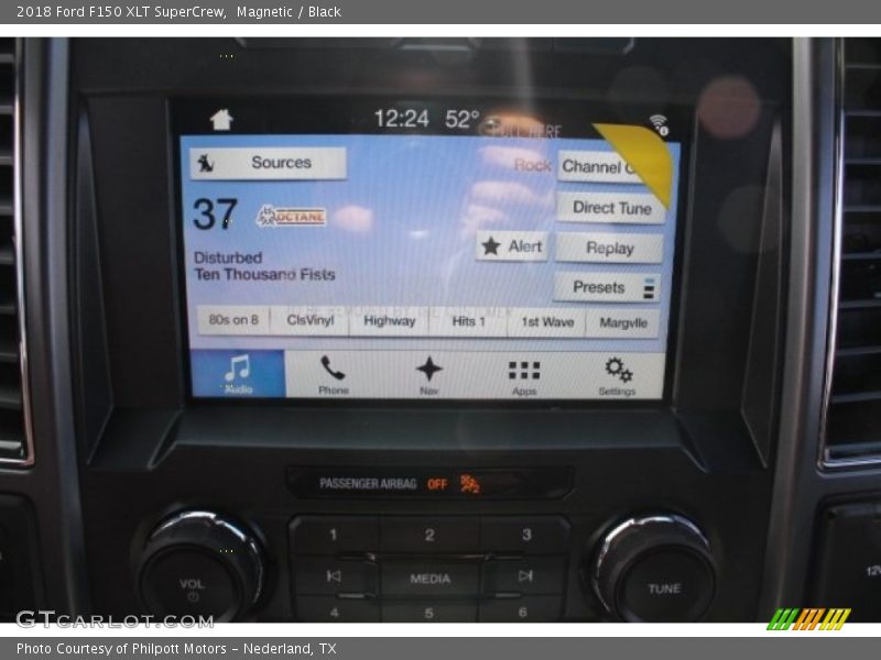 Magnetic / Black 2018 Ford F150 XLT SuperCrew