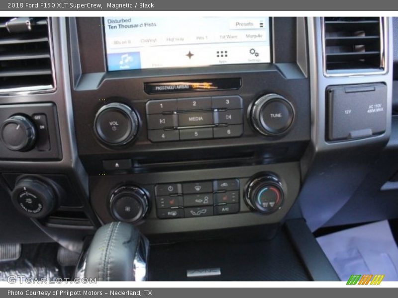 Magnetic / Black 2018 Ford F150 XLT SuperCrew