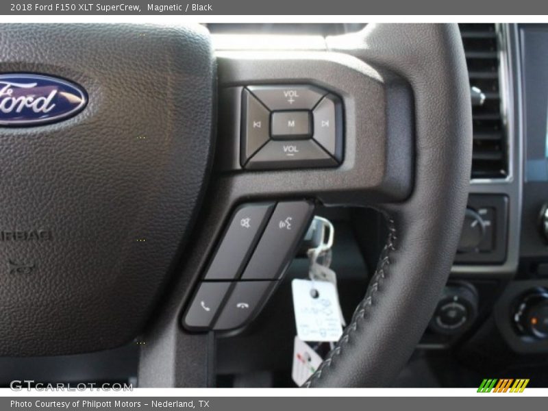 Magnetic / Black 2018 Ford F150 XLT SuperCrew