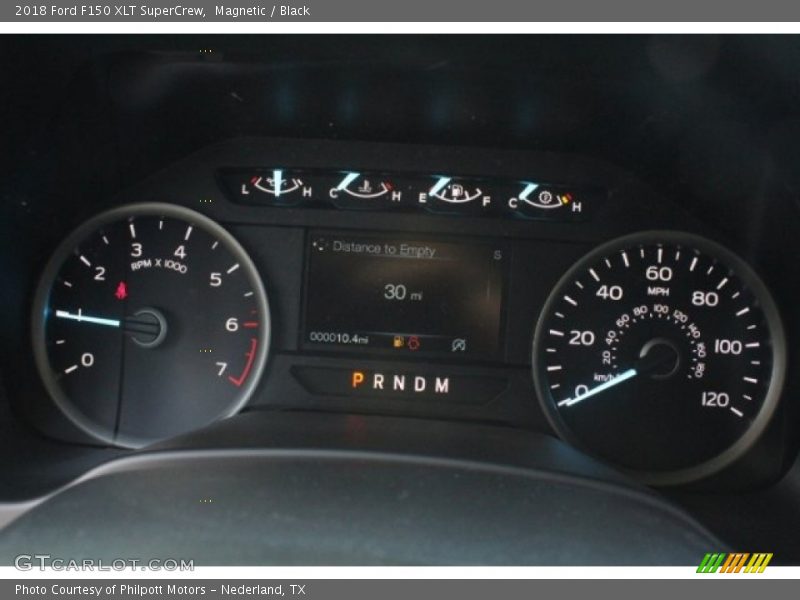 Magnetic / Black 2018 Ford F150 XLT SuperCrew